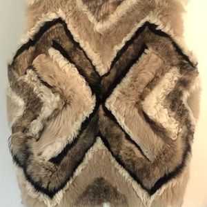 NWT! *! $6500 Ralph Lauren Purple Label Shearling Vest